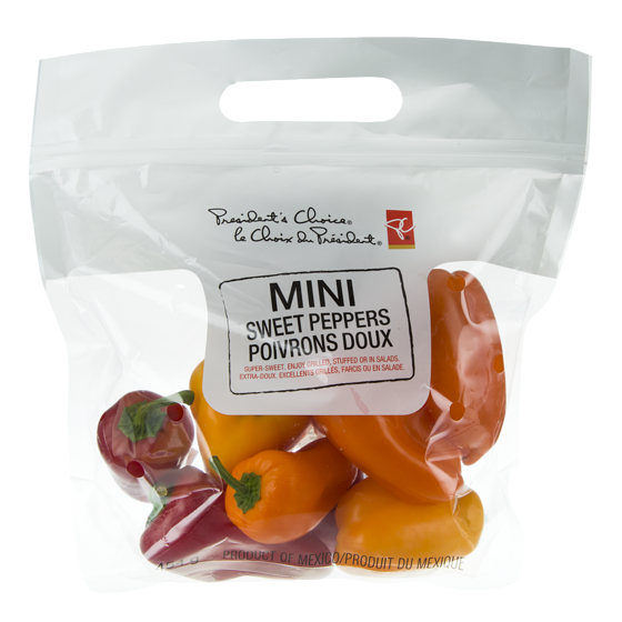 le Choix du Président Mini Poivrons Doux 454 g, 1,32 $/100g