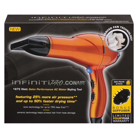 ConairPro Infinity Pro Dryer Orange 1 ea, $38.99/1ea