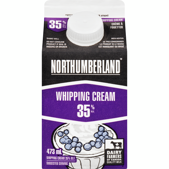 Northumberland 35% Whipping Cream 473 ml, $0.78/100ml