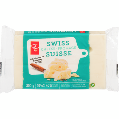 Fromage Suisse En Bloc, 30% Sans Lactose PC