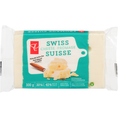 Fromage Suisse En Bloc, 30% Sans Lactose PC 