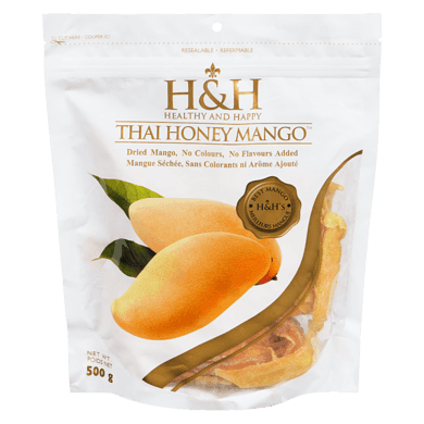 H and H Mangue thaï 500 g, 2,40 $/100g