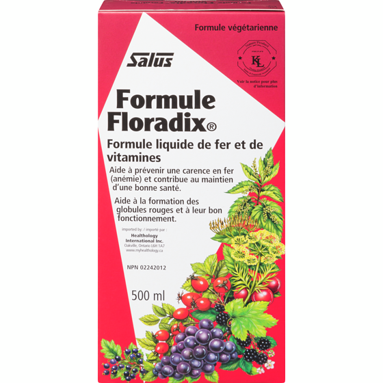 Salus Haus Formule Floradix 500 ml, 8,60 $/100ml