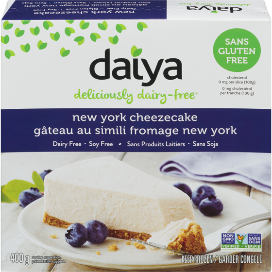 Daiya Gâteau au fauxmage New York sans produits laitiers 400 g, 2,00 $/100g