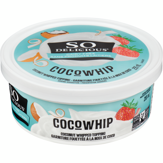 So Delicious Dairy Free Cocowhip Original Frozen Topping 266 ml, $2.44/100ml