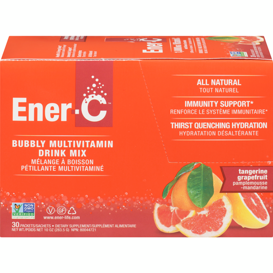 Ener C Ener-C Tangerine Grapefruit     30 ea, $0.63/1ea