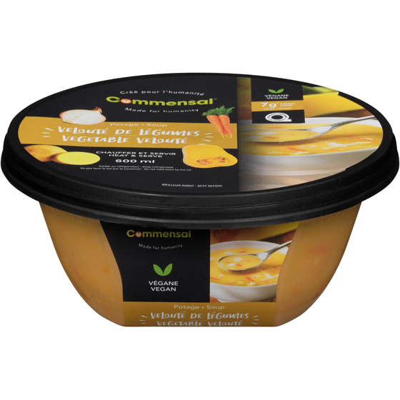Commensal Vegetable Soup 600 ml, $1.25/100ml