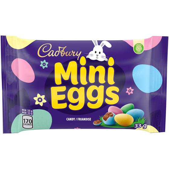 Cadbury Mini Eggs Candy for Easter, classic bite-size treat that brings joy 33 g, $5.30/100g