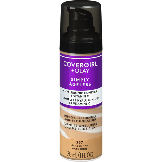 Cover Girl Simply Ageless 3-In-1 Foundation 257 Golden Tan 30 ml, $66.63/100ml