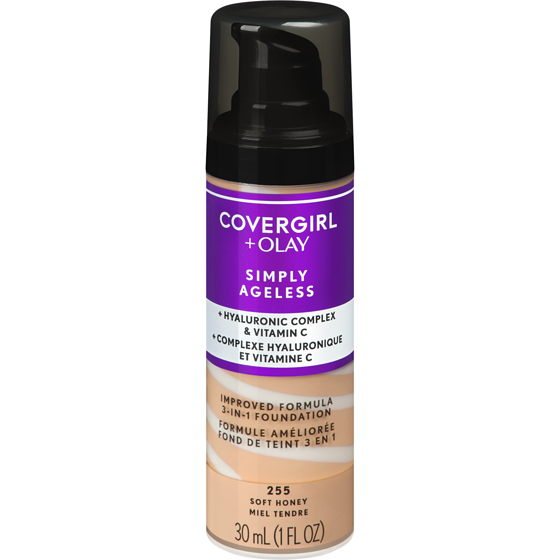 Cover Girl Simply Ageless 3-In-1 Foundation 255 Soft Honey 30 ml, $66.63/100ml
