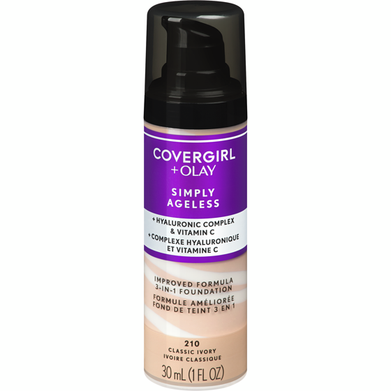 Cover Girl Simply Ageless 3-In-1 Foundation 210 Classic Ivory 30 ml, $66.63/100ml