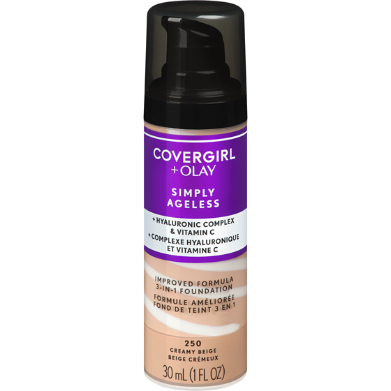 Cover Girl Simply Ageless 3-In-1 Foundation 250 Creamy Beige 30 ml, $66.63/100ml