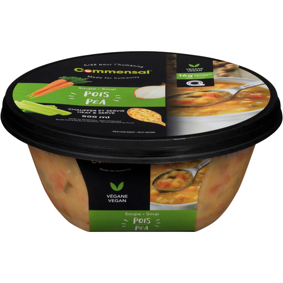Commensal Soup Pea 600 ml, $1.25/100ml