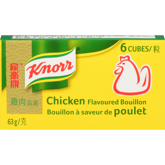 Knorr Bouillon Cubes, Chicken 63 g, $3.95/100g