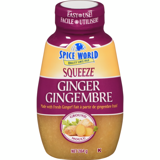 null Gingembre haché 280 g, 2,68 $/100g