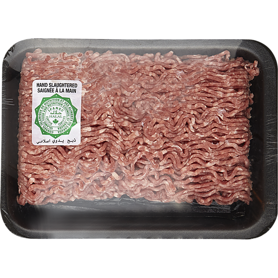 Butcher's Choice Halal Lean Ground Beef $20.94/1kg $9.50/1lb