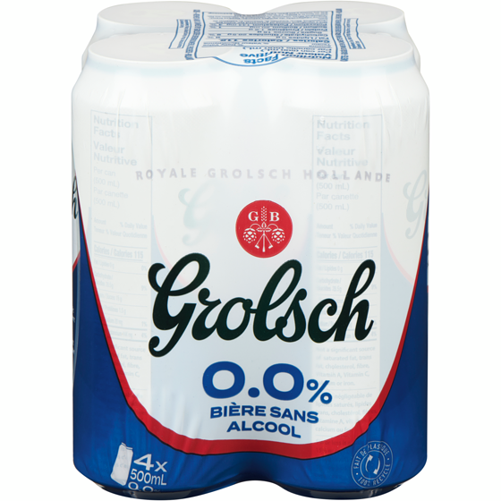 Grolsch Bière sans alcool Grolsch 4x500.0 ml, 0,65 $/100ml
