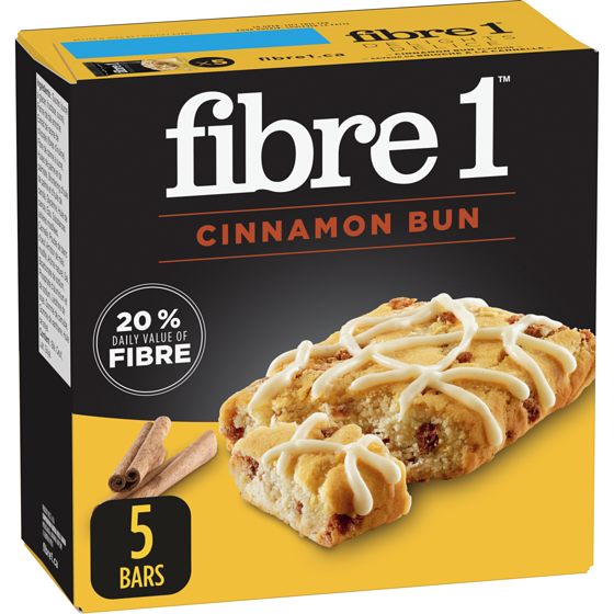 Fibre 1 Cinnamon Roll, Soft Baked Snack 125 g, $3.00/100g