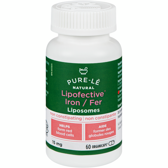 Pure Le Natural Easy Iron Organic Capsule 60 ea, $0.40/1ea