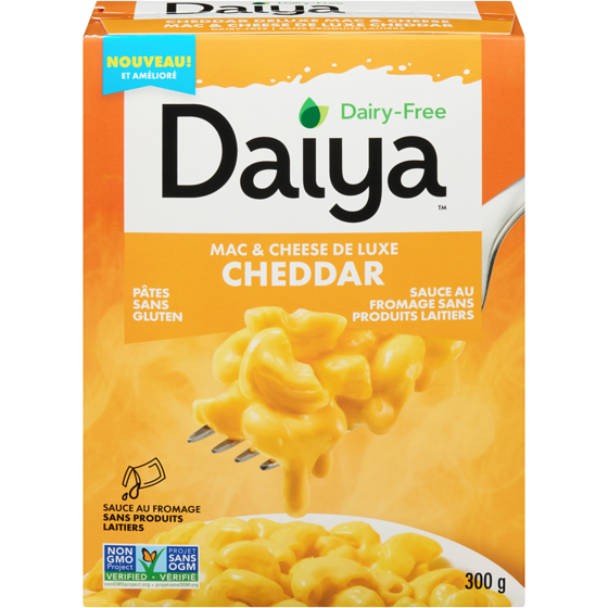 Daiya Mac & cheese au cheddar de luxe sans produits laitiers 300 g, 2,16 $/100g