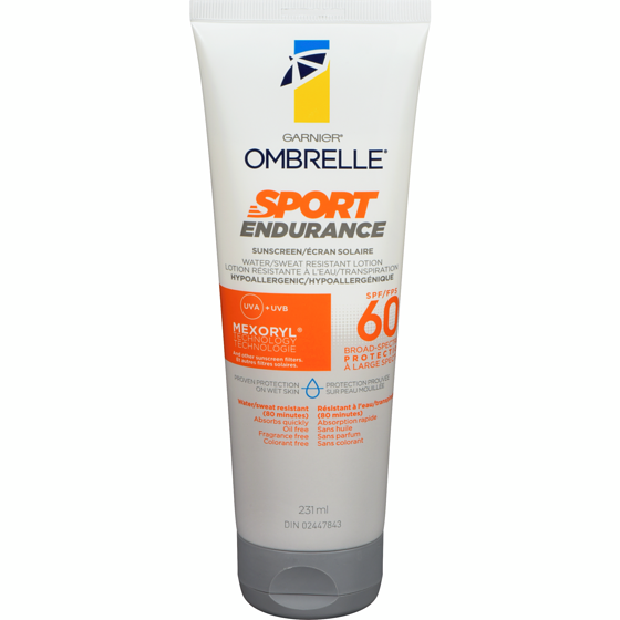 Garnier Écran solaire Sport Wet Skin, FPS 60 231 ml, 10,61 $/100ml