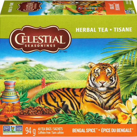 Celestial Seasonings Bengal Spice Herbal Tea 94 g, $22.48/100g