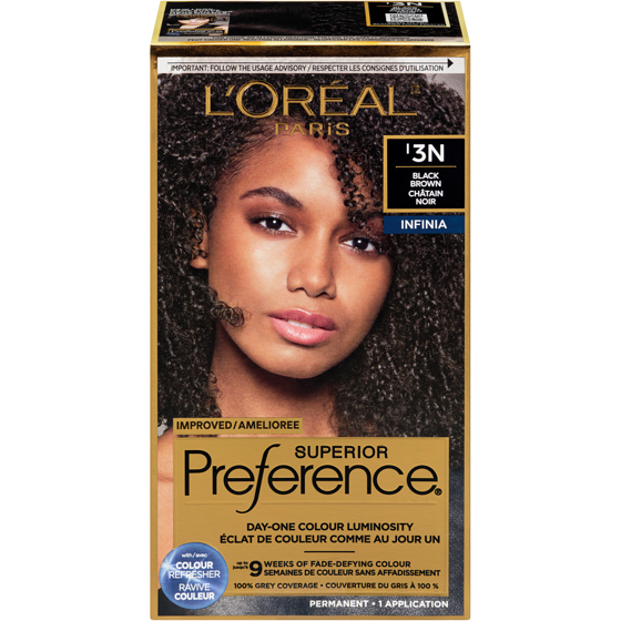 L'Oreal Paris Preference Colour Refresher 3N Black Brown 1 ea, $19.69/1ea