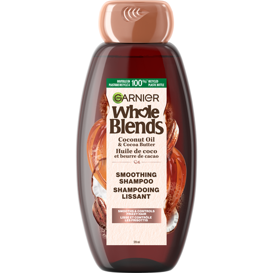 Garnier Shampoing huile de coco et beurre de cacao Whole Blends 370 ml, 1,62 $/100ml
