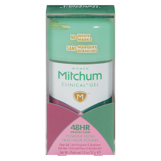 Mitchum Women's Deodorant Gel, Powder Fresh 57 g, $19.28/100g