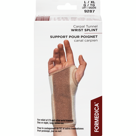Formedica Support pour poignet canal carpien g / tg gauche 1 ea, 22,99 $/1ch