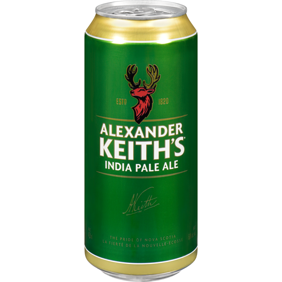 Alexander Keith's India Pale Ale (ID required at pick-up) 473 ml, $0.92/100ml