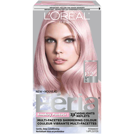 L'Oreal Paris Feria, Smokey Pastel, Pink 1 ea, $19.49/1ea