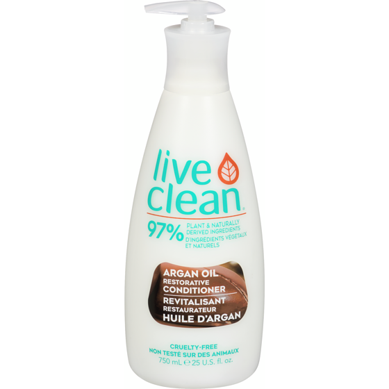 Live Clean Argan Oil Restorative Conditioner 750 ml, $2.27/100ml