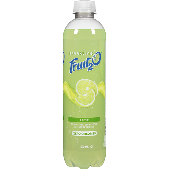 Fruit2O Sparkling Lime Twist 502 ml, $0.40/100ml