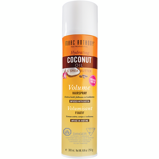 Marc Anthony Hydrating Coconut Oil & Shea Butter Hairspray 300 ml, $3.33/100ml