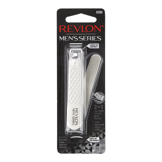 Revlon Coupe-ongles 2-en-1 Men’s Series 1 ea, 6,00 $/1ch