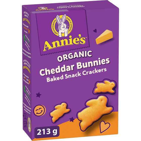 Annie's Cheddar Bunnies Crackers 213 g, $2.34/100g