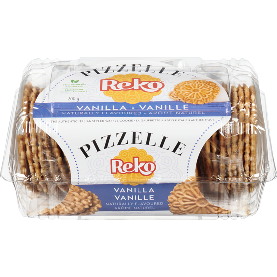 Reko Pizzelle Cookies, Vanilla 200 g, $3.00/100g