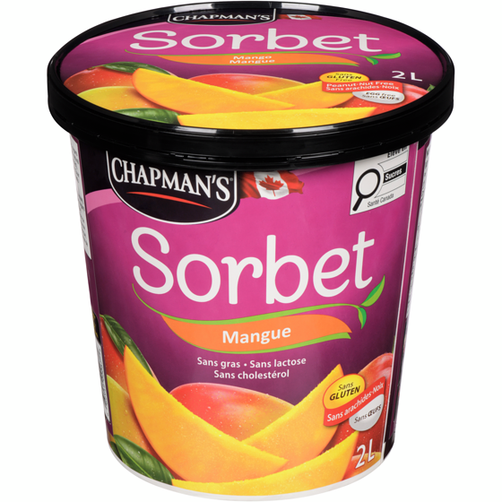 Chapman’s Mangue Sorbet 2 l, 0,25 $/100ml