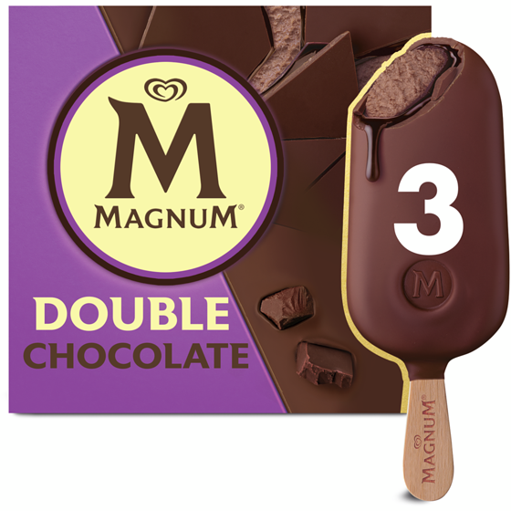 Magnum Double Chocolate Ice Cream Bar 3x90.0 ml, $1.85/100ml