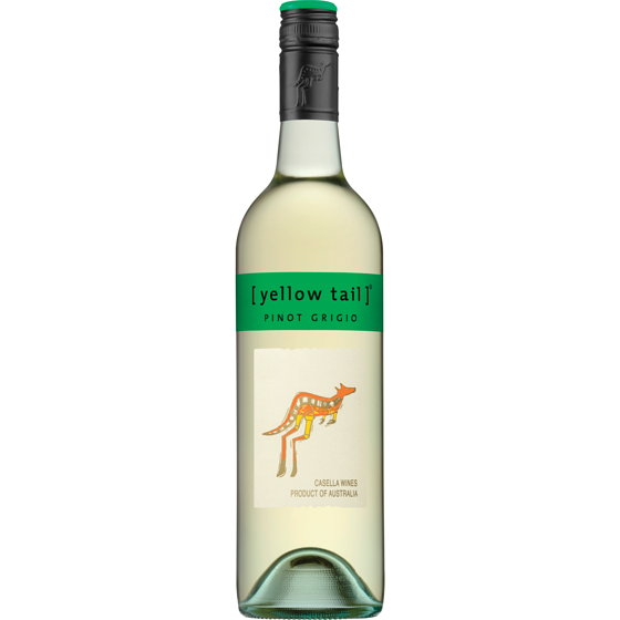 Yellow Tail Vin pinot grigio (Pièce d’identité requise au moment du ramassage) 750 ml, 2,14 $/100ml