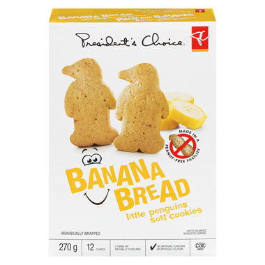 PC Little Penguins Banana Bread Soft Cookies