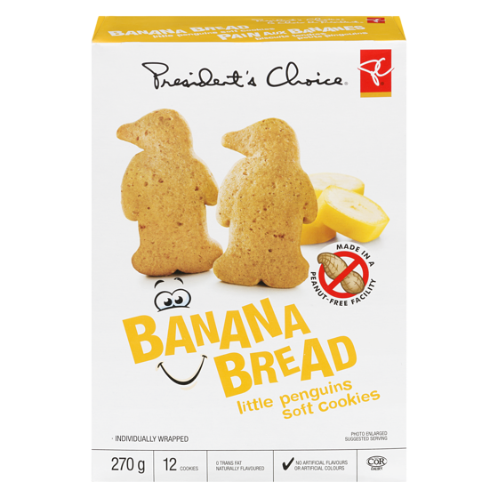 PC Little Penguins Banana Bread Soft Cookies