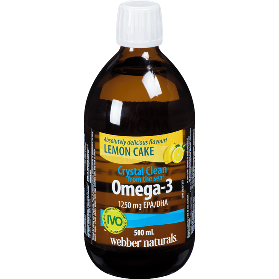 Webber Naturals Omega-3, Lemon 500 ml, $12.90/100ml