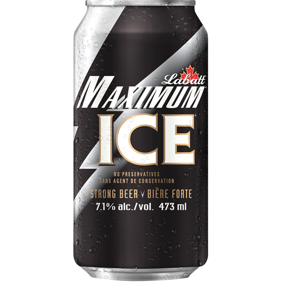 Labatt Blue Maximum Ice (ID required at pick-up) 473 ml, $0.62/100ml