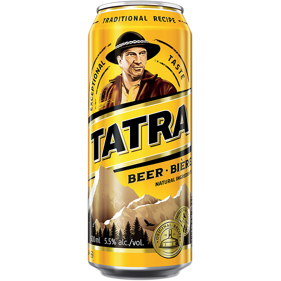 Tatra Beer (ID required at pick-up) 500 ml, $0.65/100ml