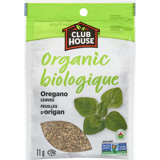 Club House Organic Leaves Oregano 11 g, $25.36/100g