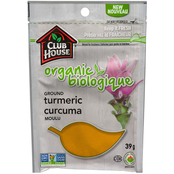 Club House Curcuma Moulu 39 g, 9,72 $/100g