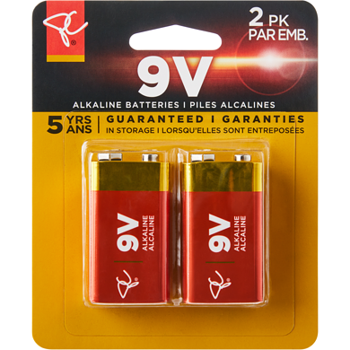 le Choix du Président Piles alcalines longue durée 1 ea, 5,00 $/1ch