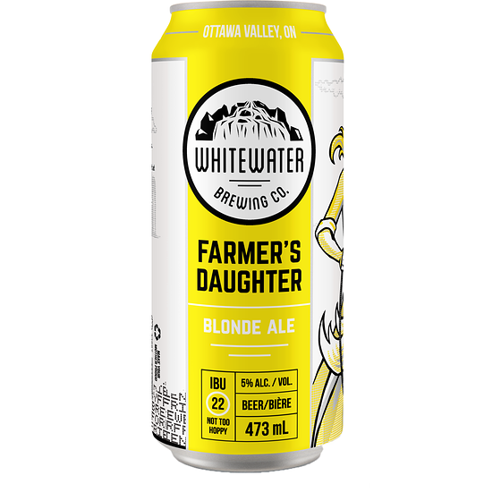 WHITEWATER Blonde Ale (ID required at pick-up) 473 ml, $0.86/100ml